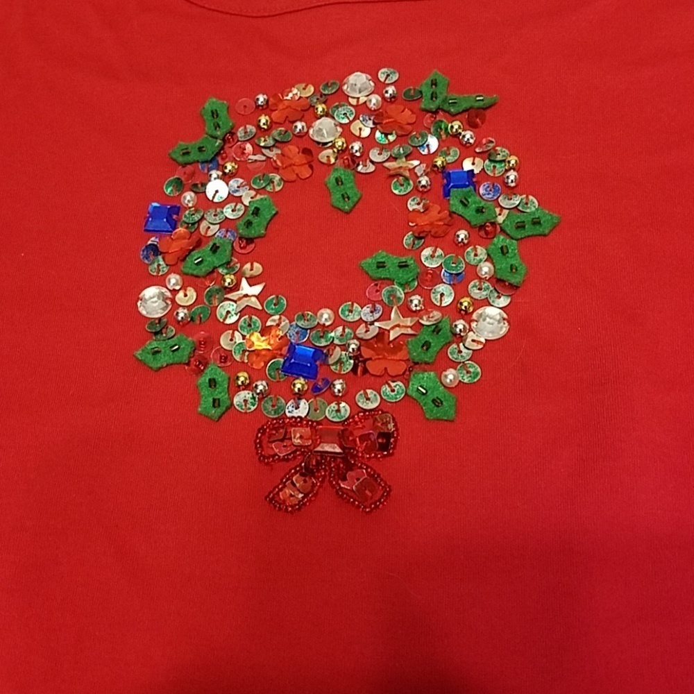 👸👕🎄⛄ Christmas Wreath T-shirt